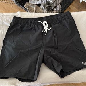 RVCA Black Men's Swim Hybrids